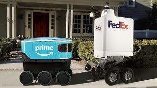 Top 6 Delivery Robots  Self Driving Autonomous Delivery Robots [upl. by Mak714]