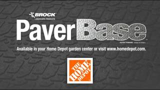 Brock PaverBase Easy Installation  Home Depot [upl. by Stephanie]