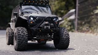 Traction Hobby Cragsman Pro jeep 18 rc [upl. by Haze]