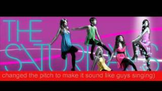 The Saturdays  Up  Male Version [upl. by Eirameinna]