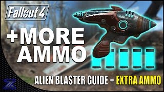 Fallout 4  How to Get the Alien Blaster  Ammo  More Ammo Tutorial [upl. by Einafats]