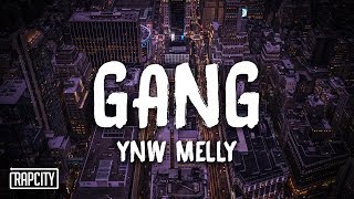 YNW Melly  Gang Lyrics [upl. by Cardie]