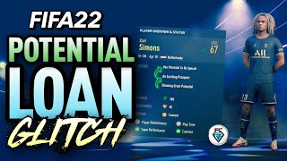 FIFA 22 POTENTIAL LOAN GLITCH [upl. by Orabel]