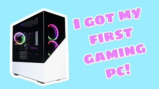 I got my dream gaming pc unboxing [upl. by Muns]