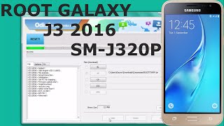 Root Galaxy J3 SMJ320P With Twrp Recovery amp SuperSu  Galaxy J3 Permanent Root [upl. by Ardnoyek]