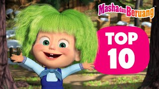 Masha dan Beruang 😋🍒 Top10 Episode Musim Semi 🌷🌸 Koleksi kartun episode terbaik 🎬 [upl. by Barbee59]