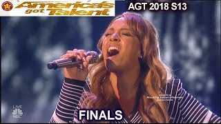 Glennis Grace sings “Run” ABSOLUTELY SENSATIONAL  Americas Got Talent 2018 Finale AGT [upl. by Enileuqkcaj199]