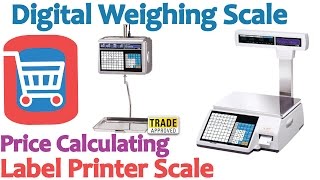 Label Printer Weighing Scale in Bangladesh  ☎ 01711 99 86 26 ☎ [upl. by Bekha]