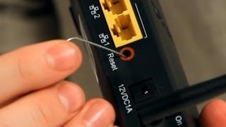 How to Reset a Router  Internet Setup [upl. by Etra32]