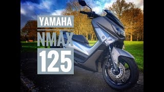 2018 Yamaha NMax 125 Scooter Review [upl. by Scheer689]