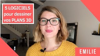 ✍5 LOGICIELS pour dessiner vos plans 3D [upl. by Leahcimrej989]