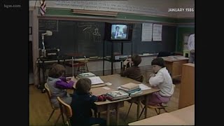 KGW Archive Portland students react to the Challenger disaster [upl. by Dadivitan]