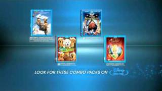 Disney BlurayDVD  Combo Packs [upl. by Anitsahs838]