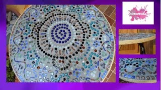 DIY Mesa mosaico  Moisaic table [upl. by Tollman299]