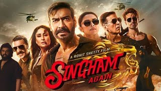 Singham Again Movie in Hindi 2025  Singham Ajay Devgan  Akshay Kumar Tiger Shroff Deepika [upl. by Eanwahs]