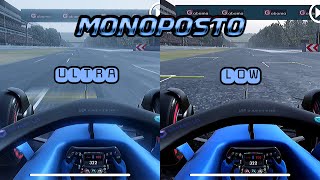 Monoposto 2022 ULTRA VS LOW GRAPHICS [upl. by Luaped]