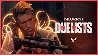 DUELISTS  Official Launch Cinematic Trailer  VALORANT [upl. by Alleuol]