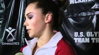 McKayla Maroney After Olympic Trials  Day 1 [upl. by Talbott]