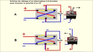 Câblage dun interrupteur inverseur de polaritéTrain électrique [upl. by Mcallister935]