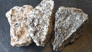 Geology Granite Granodiorite and Diorite [upl. by Icnarf]