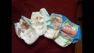 Training Pants Comparison Huggies amp Pampers [upl. by Mark]