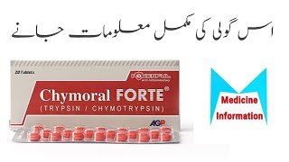 Chymoral FORTE Tablet Use in Urdu  Inflammation Best Tablet [upl. by Aholah249]