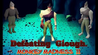 OSRS  Monkey Madness 2 Glough final boss fight HD [upl. by Aihsenat]