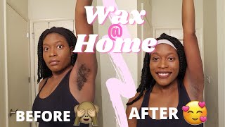 HARD WAX HAIR REMOVAL AT HOME  LIFESTANCE WAXING KIT  PAINLESS [upl. by Desimone]