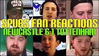 SPURS FANS REACTION TO NEWCASTLE 61 TOTTENHAM  FANS CHANNEL [upl. by Leavelle615]