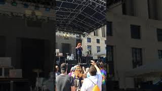 Obsinity  quotFancyquot Reba McEntire signature live at Nashvilles Pride in 2015 [upl. by Hess91]