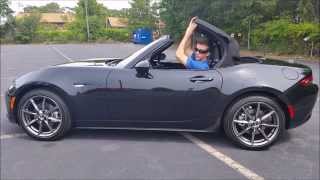 2016 Mazda MX5 Miata Convertible Top Operation [upl. by Acenahs433]