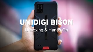 UMIDIGI BISON Unboxing and First Hands On Best Rugged Camera Phone Around 150 [upl. by Nahtnhoj37]