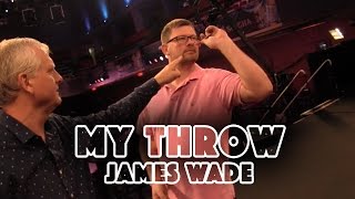 HOW TO PLAY DARTS  We look at James Wade in another My Throw [upl. by Kathie19]