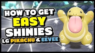 How to get EASY SHINY POKEMON in Lets Go Pikachu And Eevee  Best Shiny Hunting Guide [upl. by Kalli6]