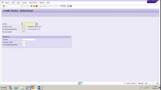 How to create a Vendor Master Record in SAP MM [upl. by Garold747]