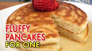 How to Make Delicious Pancakes for One [upl. by Searcy]