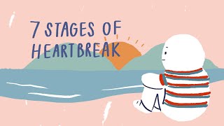 7 Stages After A Break Up [upl. by Anertak]