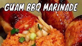 CHAMORRO BBQ Marinade  Guam Food  Chamorro Recipes [upl. by Leahcimed]