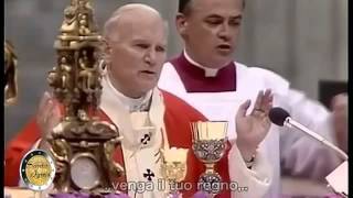 Pater Noster John Paul II 1982 [upl. by Ulick]