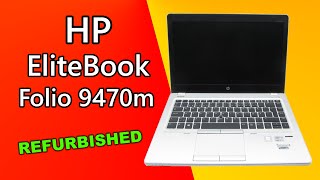 HP EliteBook Folio 9470m Unboxing A class Refurbished [upl. by Neenaej]