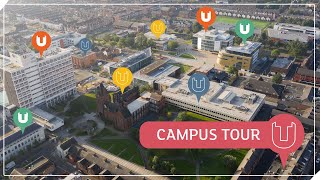 Teesside University campus tour [upl. by Attesor]