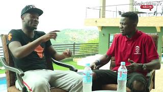 Kwaku Manu Aggressive Interview With ASAMOAH GYAN ⚽⚽ GHANA BLACKSTARS CAPTAIN [upl. by Valora]