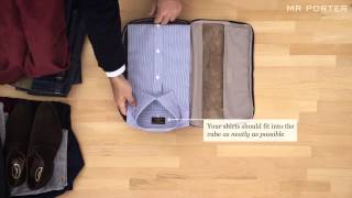 How To Pack With Tumi  MR PORTER [upl. by Marisa]