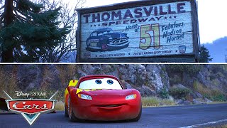 Cruz and Lightnings Journey to Thomasville  Pixar Cars [upl. by Drauode]