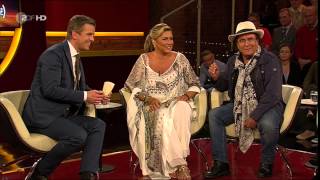 Markus Lanz Al Bano und Romina Power Sänger sprechen über ihr Konzert am 21 August in Berlin [upl. by Sletten]