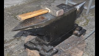 Making a 100kg  220lbs Blacksmiths Anvil from Scratch [upl. by Riamu]