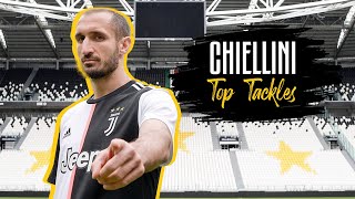 The Best of Giorgio Chiellini’s Defence amp Tackles  Juventus [upl. by Haggerty]