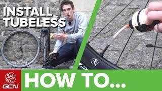 How To Install Tubeless Cyclocross Tyres [upl. by Sheepshanks665]