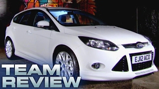 Ford Focus 10 Ecoboost Team Review  Fifth Gear [upl. by Omle773]