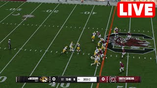 NCAAF LIVE🔴 Missouri Tigers vs South Carolina Gamecocks  Week 12 Full Game 2024 College Football 25 [upl. by Naened]